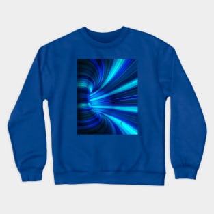 Blue mirrorlab  tunnel Crewneck Sweatshirt